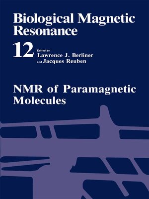 cover image of NMR of Paramagnetic Molecules